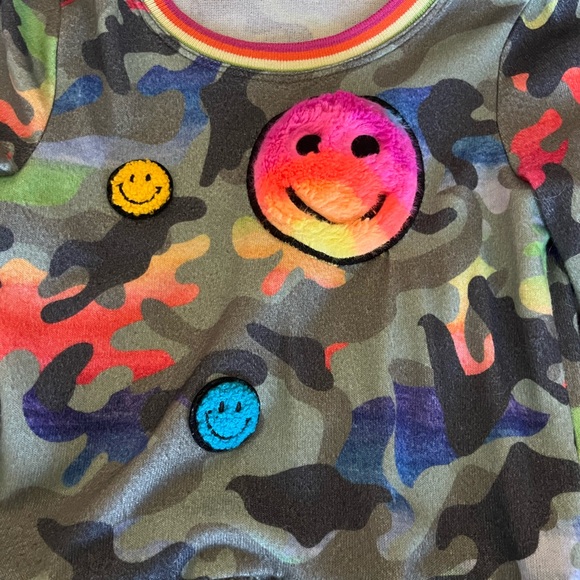SOLD Girls Camo smiley face dress by Truly Me - Picture 5 of 7